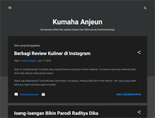Tablet Screenshot of kumahaanjeun.com